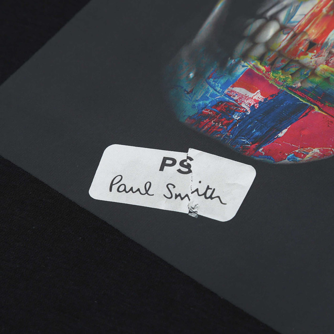 Paul Smith Skull T Shirt in Black Logo