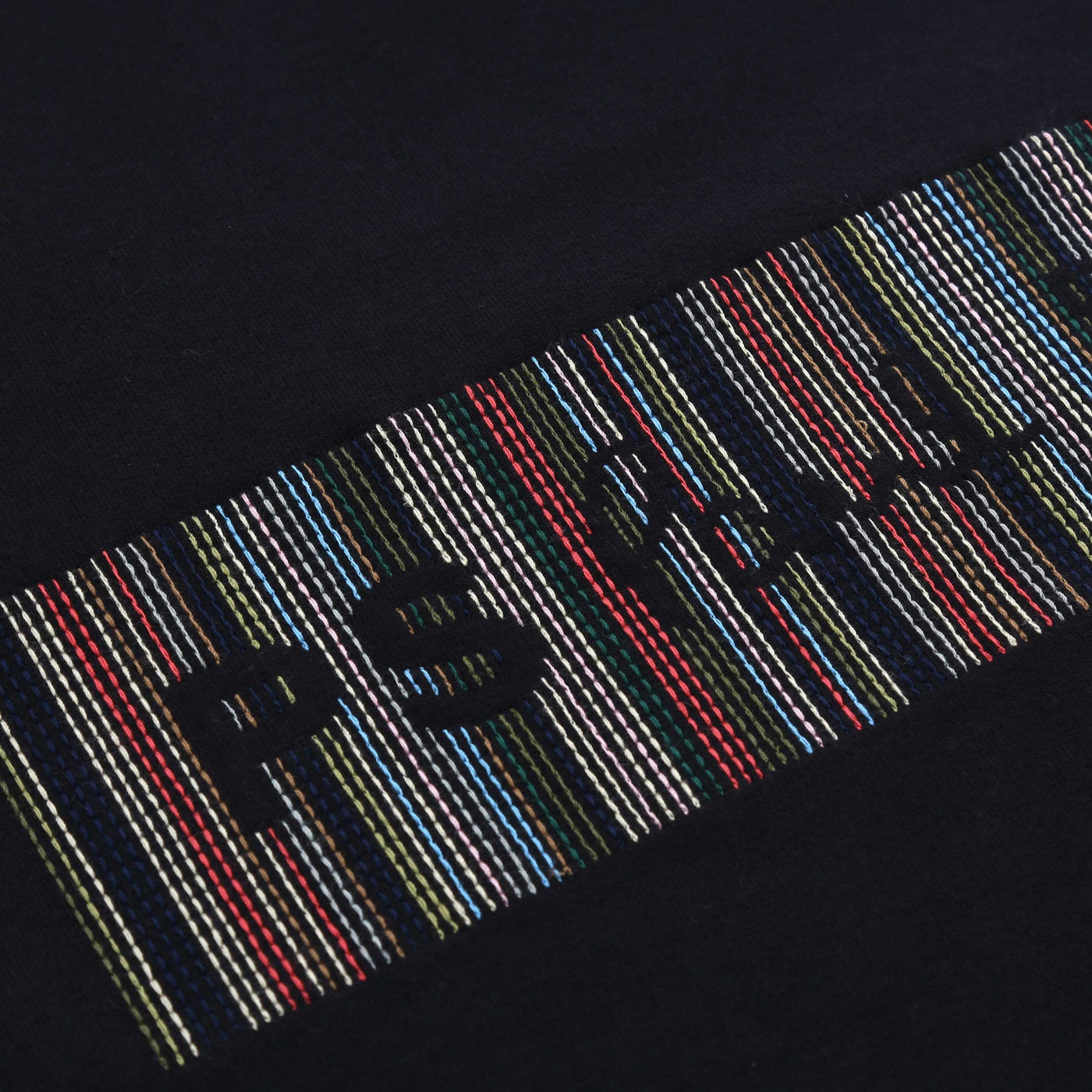 Paul Smith Stripe Sweatshirt in Navy Logo