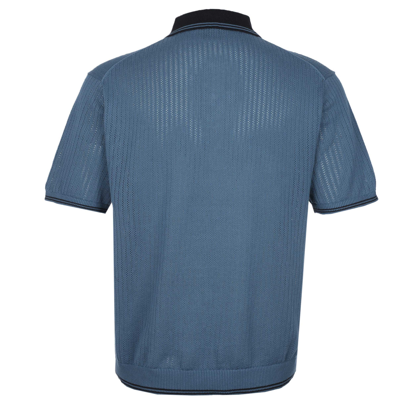 Paul Smith Sweater SS Polo in Blue Back