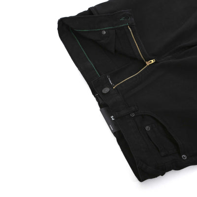 Paul Smith Tapered Fit Jean in Black Zip