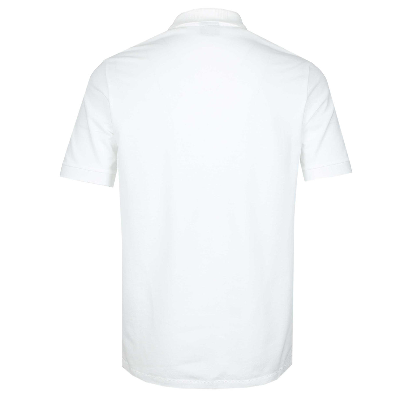 Paul Smith Zebra Badge Polo Shirt in White Back