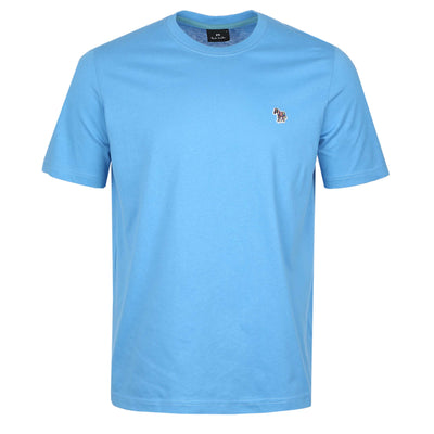 Paul Smith Zebra Badge T Shirt in Bright Blue