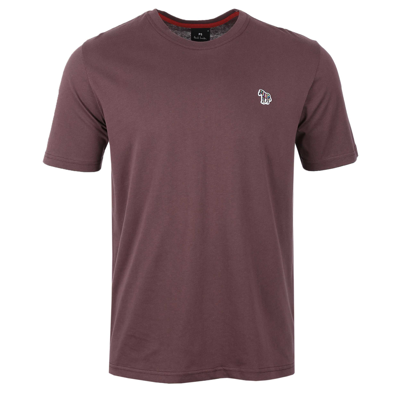 Paul Smith Zebra Badge T Shirt in Plum