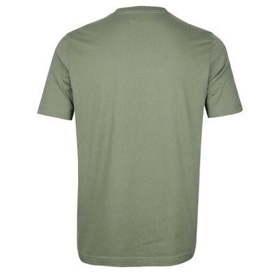 Paul Smith Zebra Badge T Shirt in Sage Back