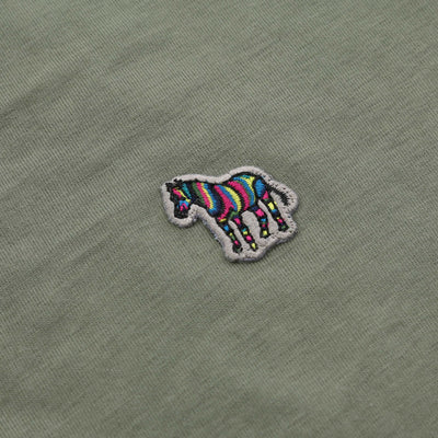 Paul Smith Zebra Badge T Shirt in Sage Logo