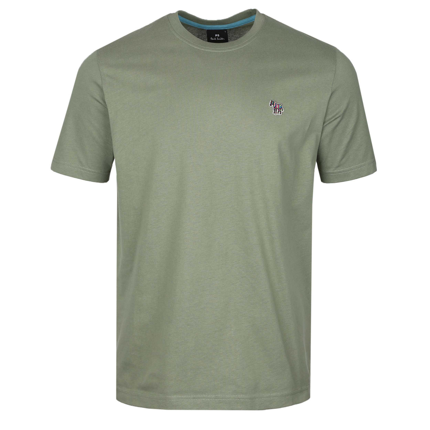 Paul Smith Zebra Badge T Shirt in Sage