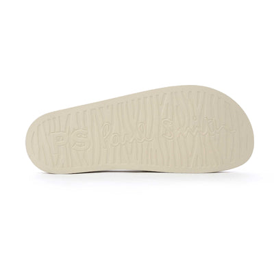 Paul Smith Zebra Slide in Off White Sole