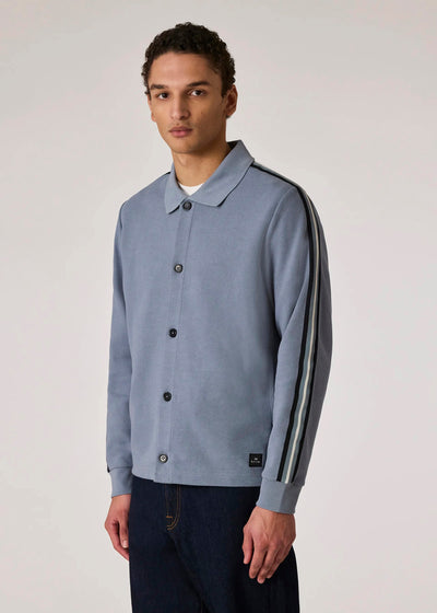 Paul Smith Button Thru Cardigan in Blue