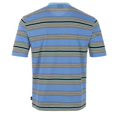 Paul Smith Stripe T Shirt in Blue Back