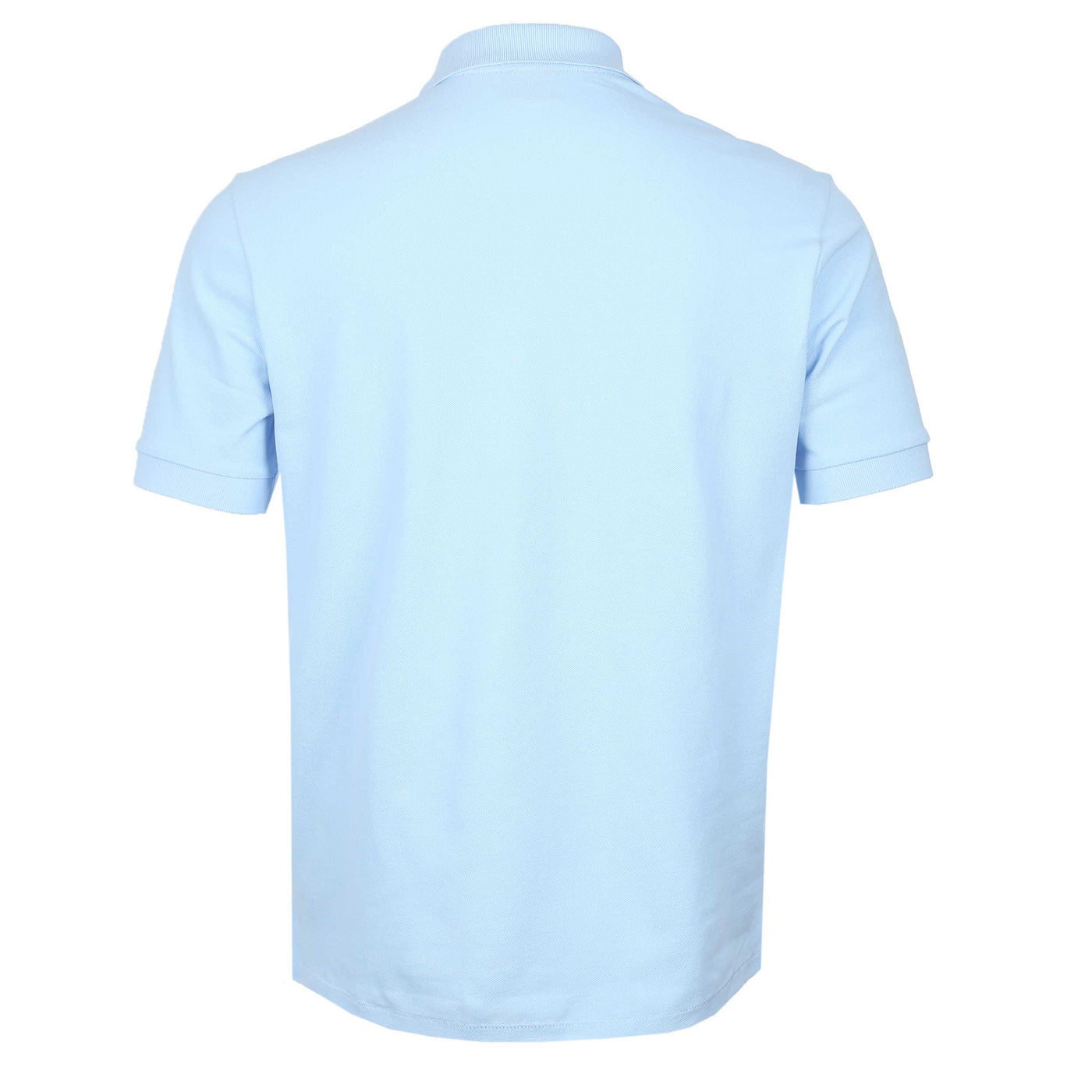 Paul Smith Zebra Badge Polo Shirt in Light Blue Back