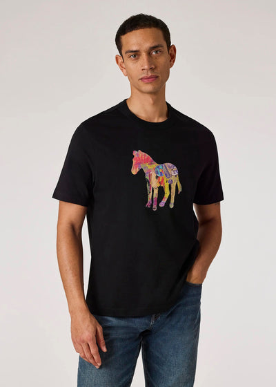 Paul Smith Zebra Craft T-Shirt in Black