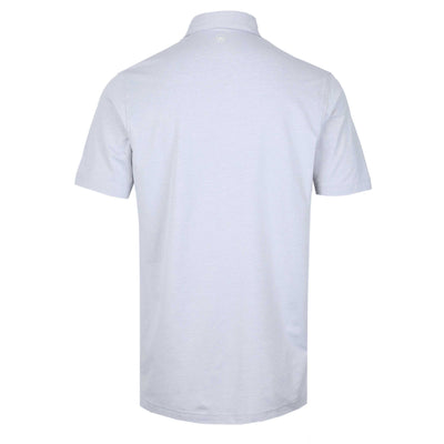 Peter Millar Albatross Polo Shirt in Gale Grey Back