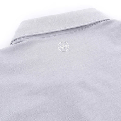 Peter Millar Albatross Polo Shirt in Gale Grey Logo