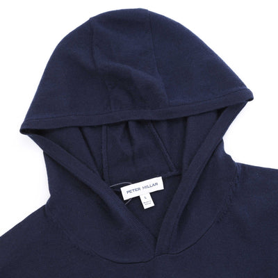 Peter Millar Autumn Crest Hoodie Knitwear in Navy
