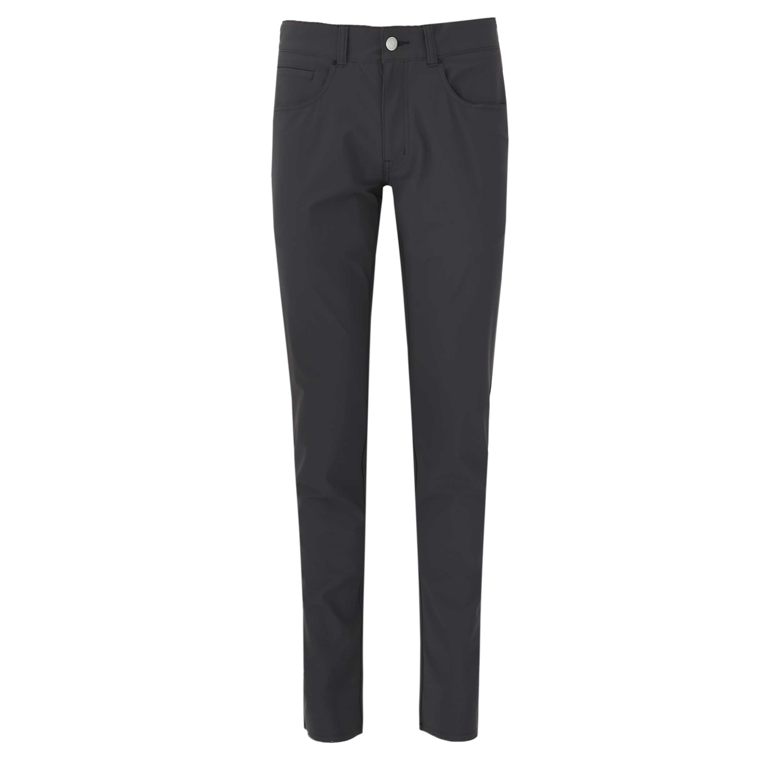 Peter Millar Bingham Performance Trouser in Carbon Black