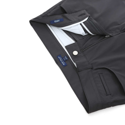 Peter Millar Bingham Performance Trouser in Carbon Black
