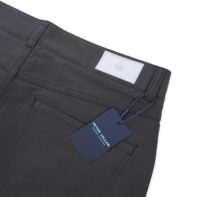 Peter Millar Bingham Performance Trouser in Carbon Black