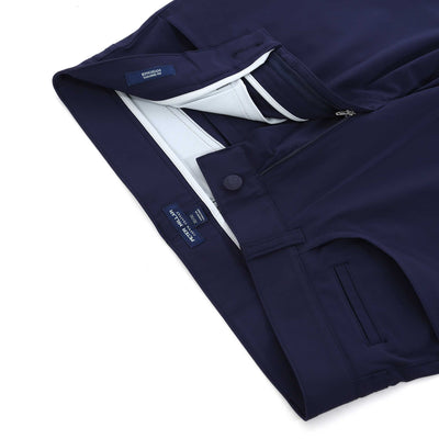 Peter Millar Bingham Performance Trouser in Navy Fly