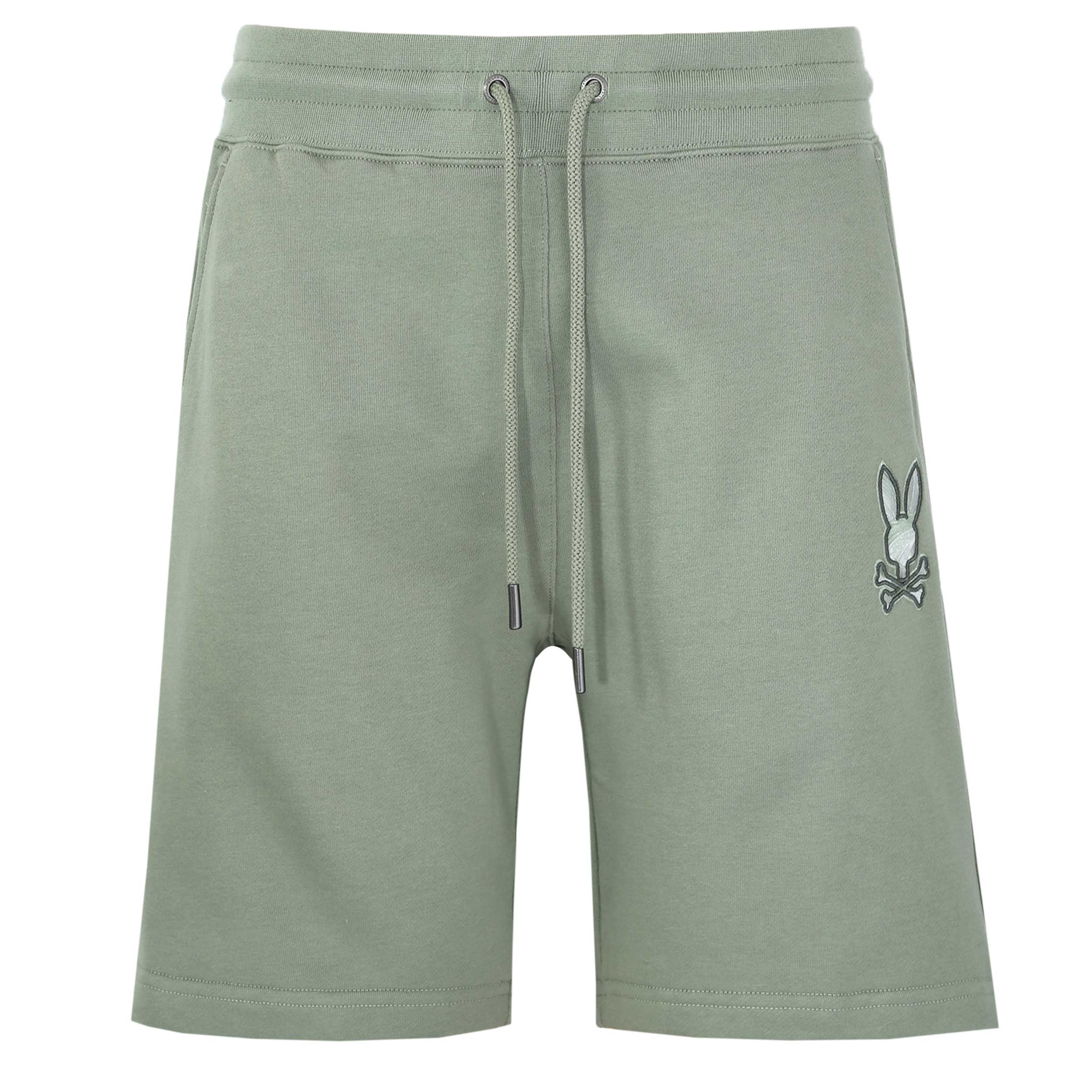 Psycho Bunny Baxter Sweat Short in Sea Spray Green