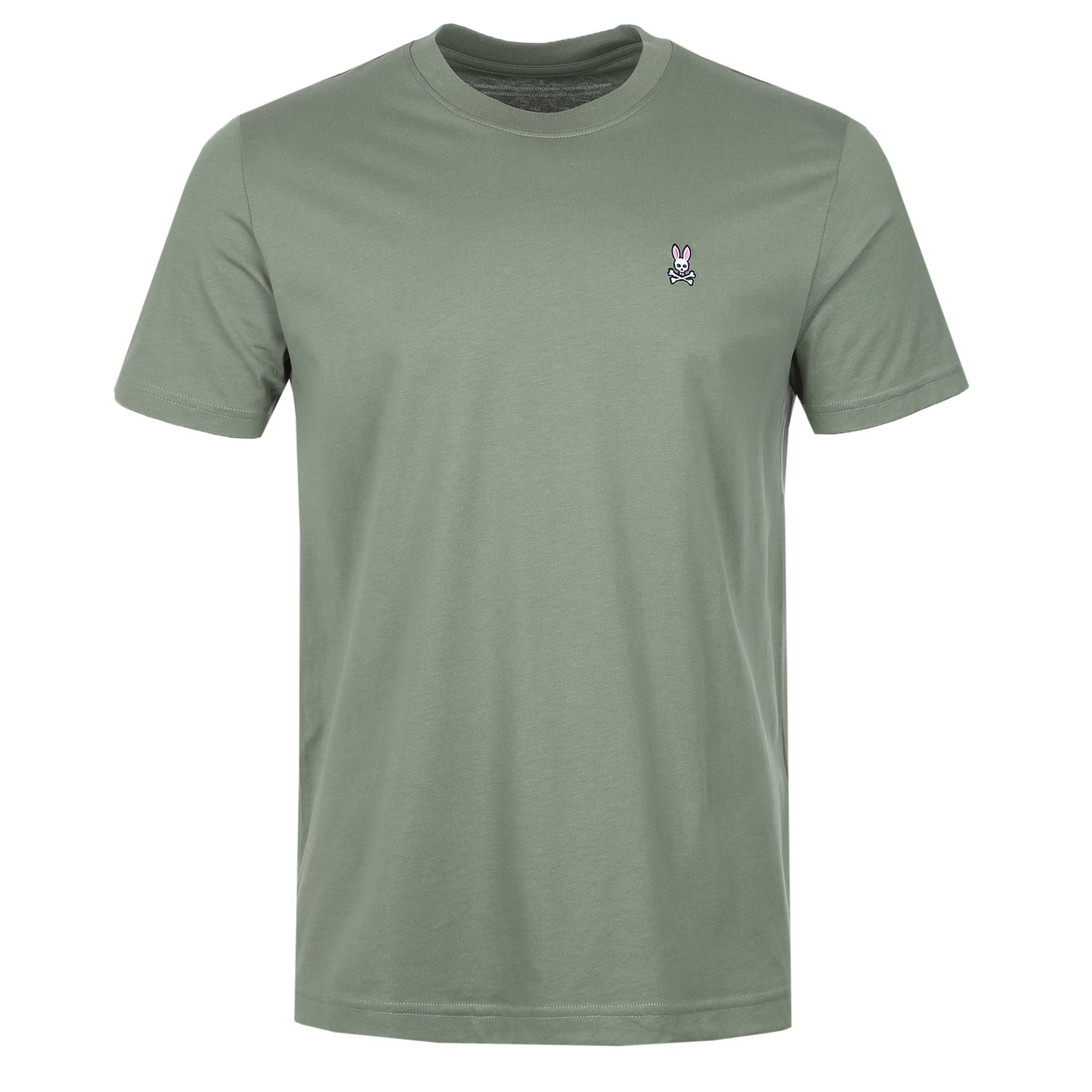 Psycho Bunny Classic T-Shirt in Sea Spray Green