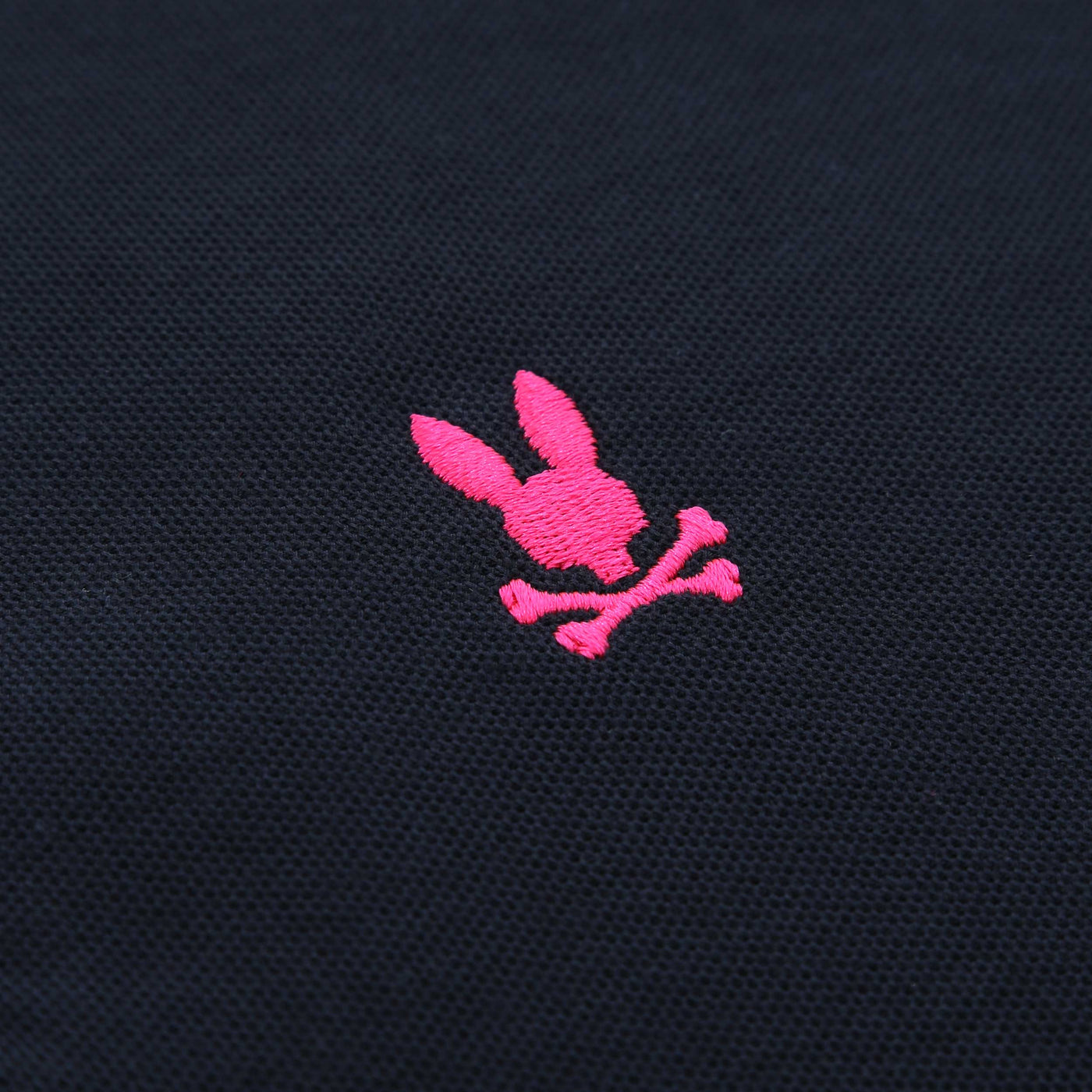 Psycho Bunny The Kent Pique Polo Shirt in Navy Logo