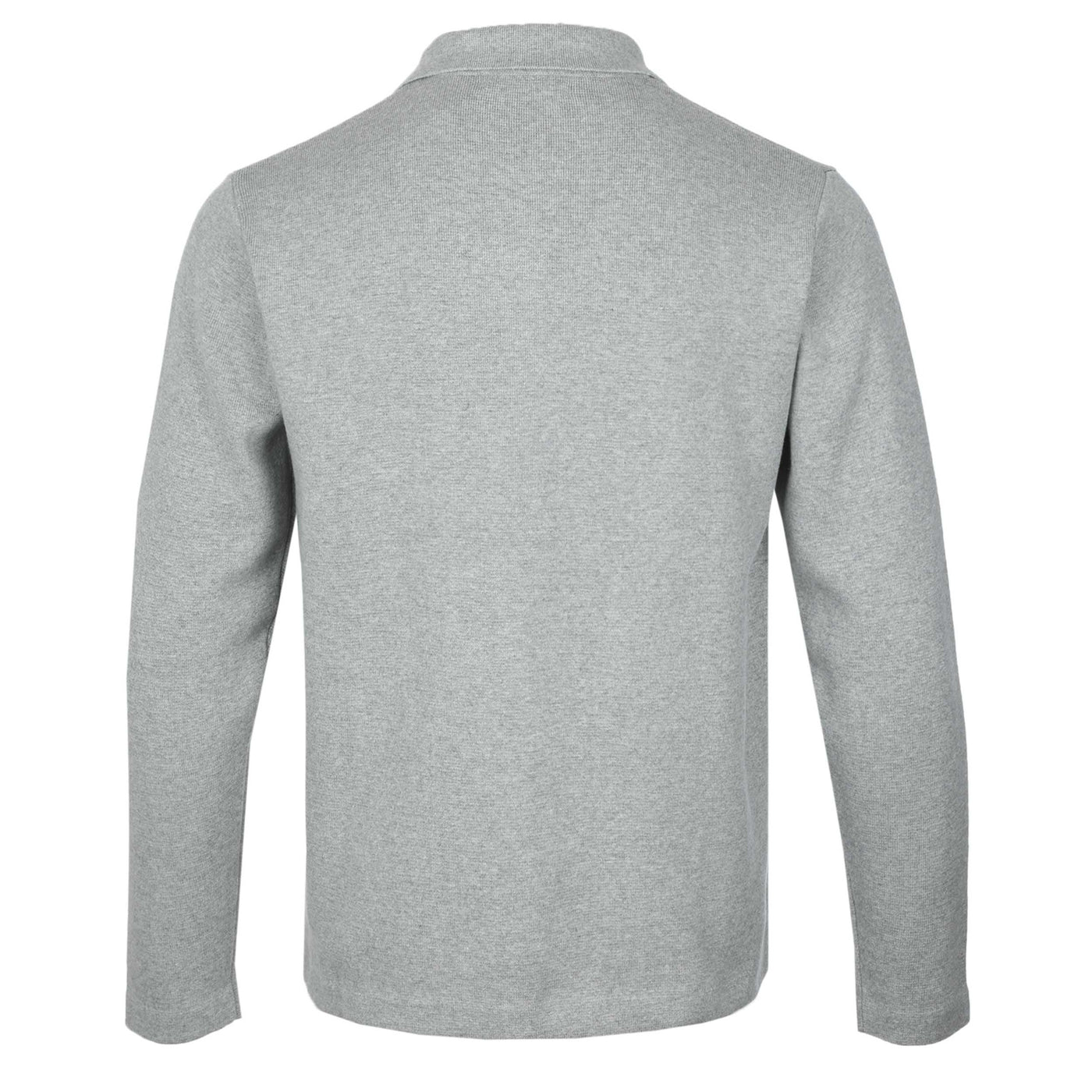 Remus Uomo Button Thru Cardigan in Grey Back