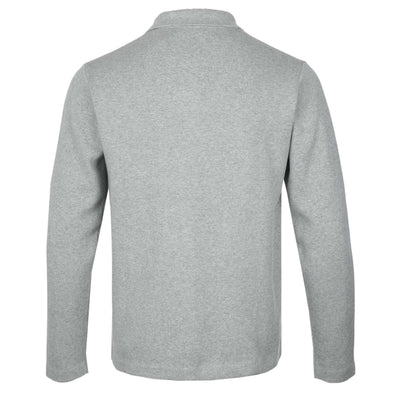 Remus Uomo Button Thru Cardigan in Grey Back