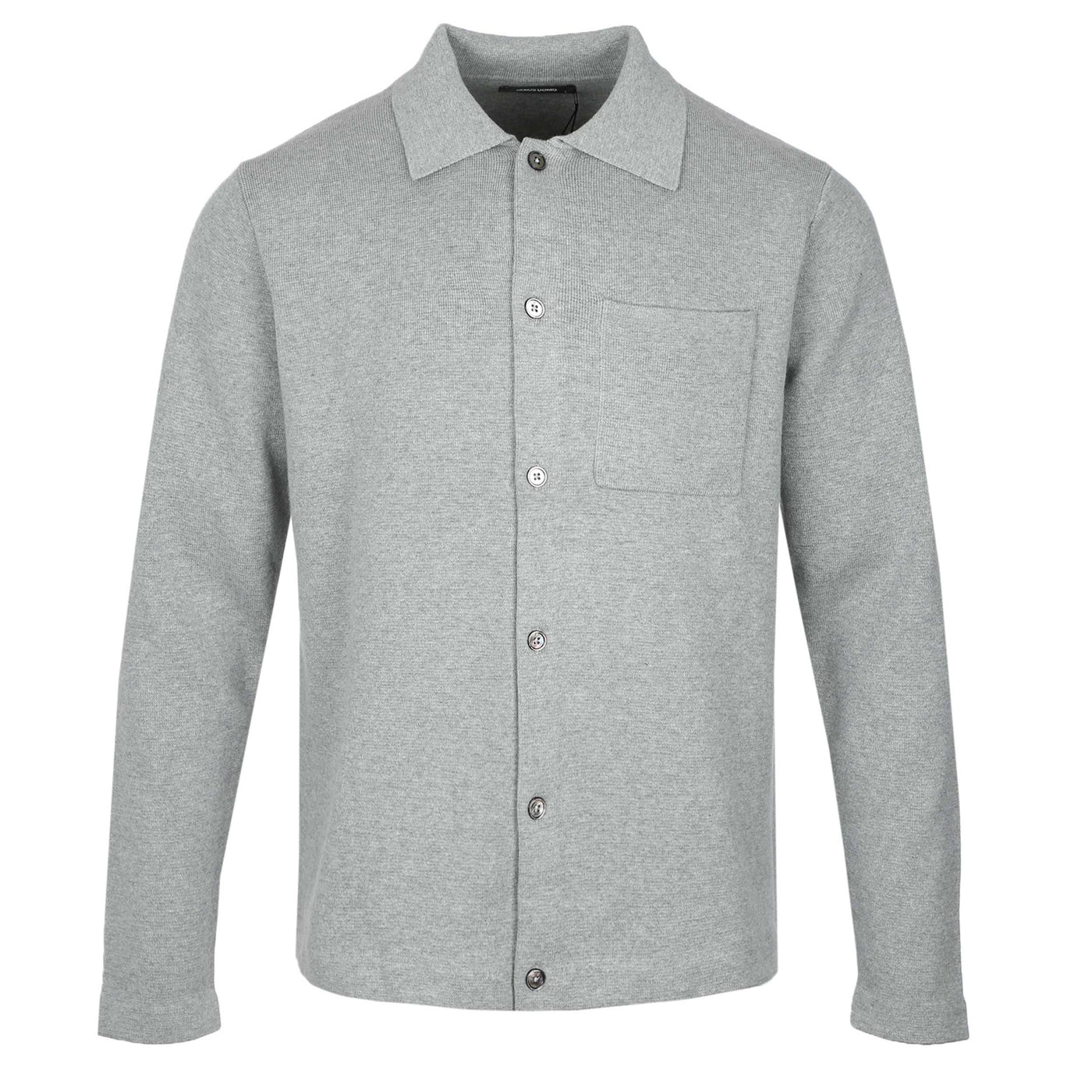 Remus Uomo Button Thru Cardigan in Grey