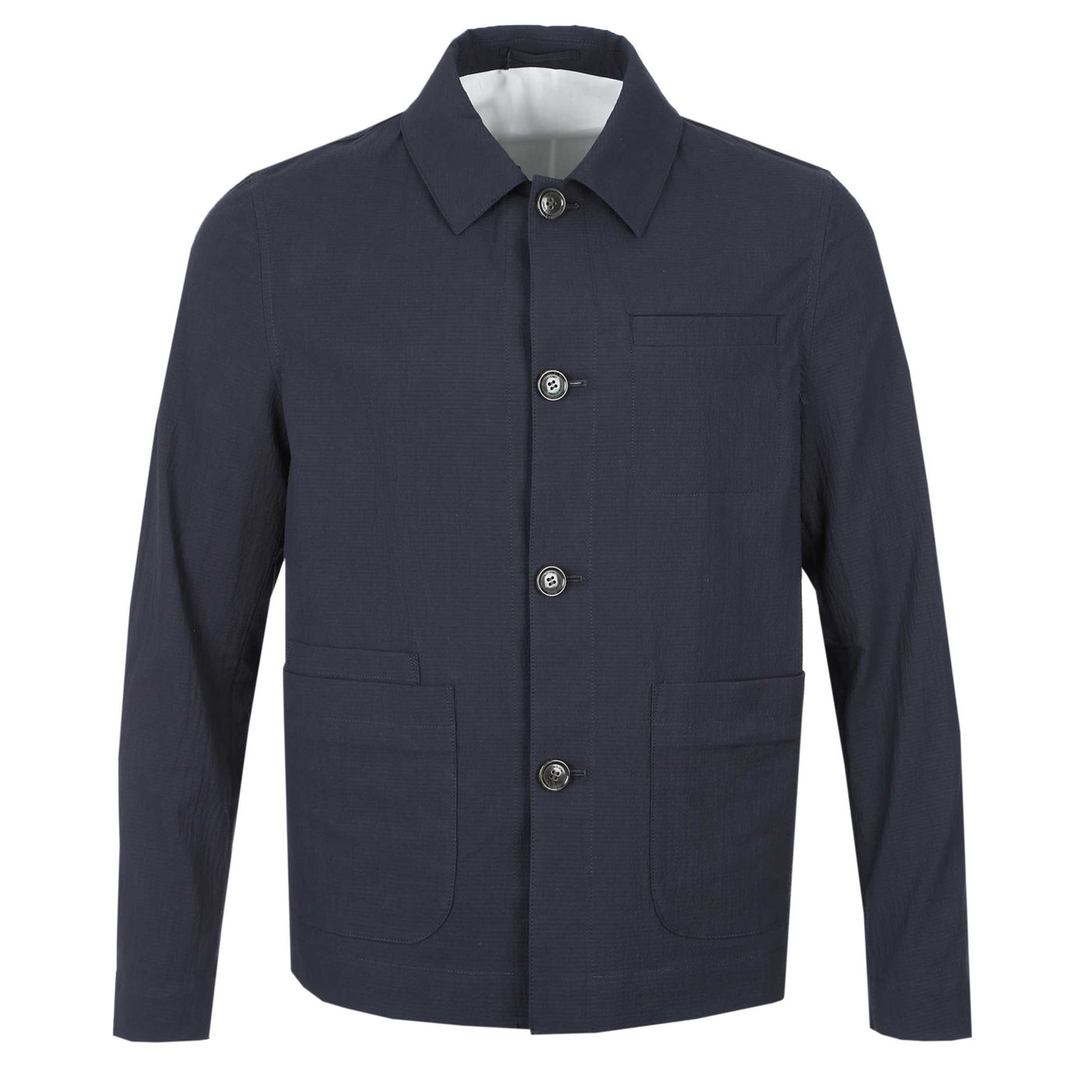 Remus Uomo Keats Overshirt in Navy