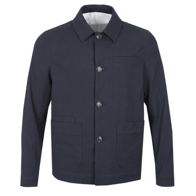 Remus Uomo Keats Overshirt in Navy