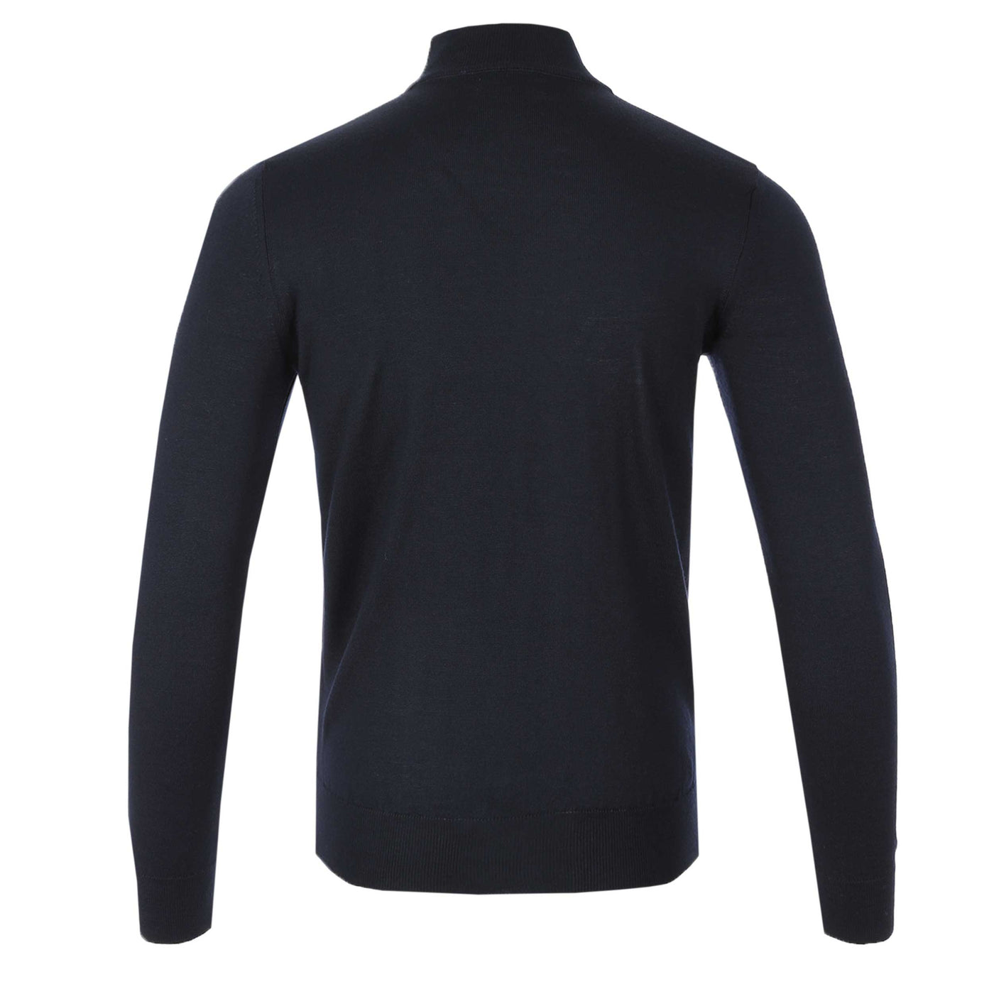 Remus Uomo Turtle Neck Knitwear in Navy Back