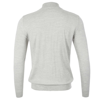 Remus Uomo Turtle Neck Knitwear in Silver Back