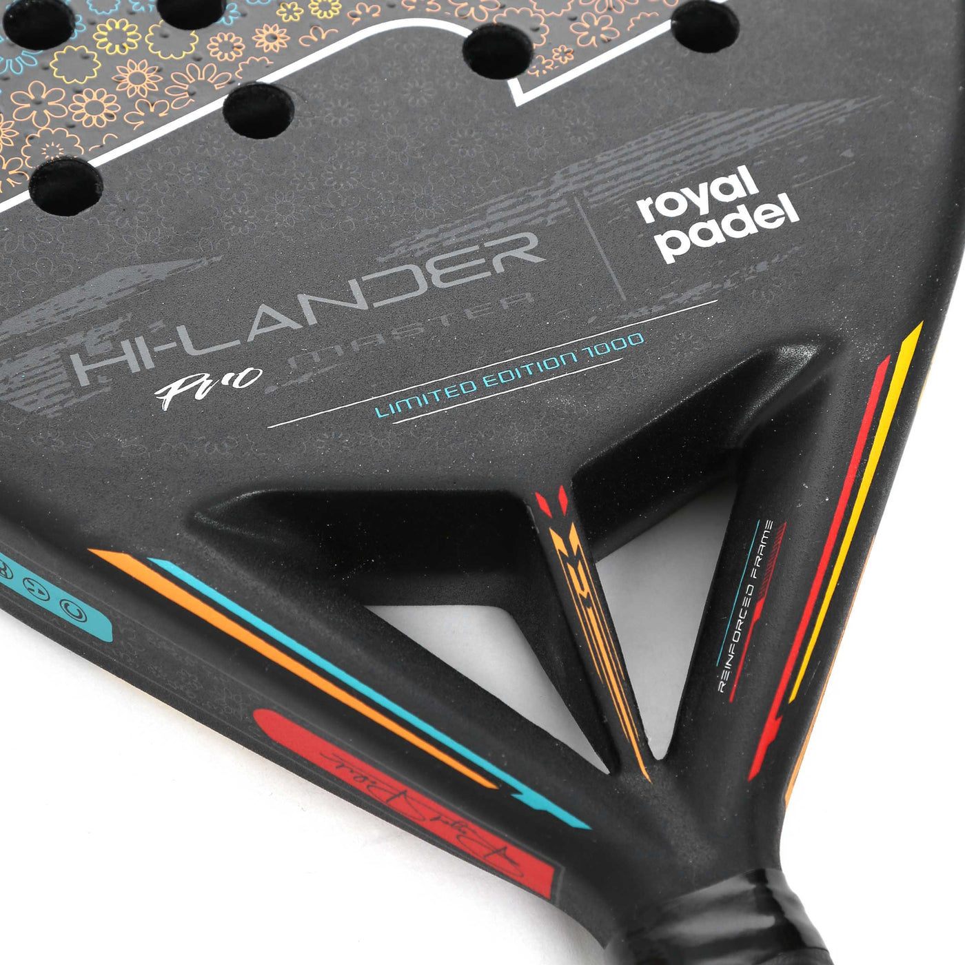 Royal Padel Hi-Lander Pro Master Limited Edition Racquet Detail