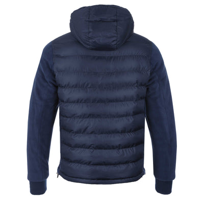 Sandbanks Polartec Hybrid Jacket in Navy Back