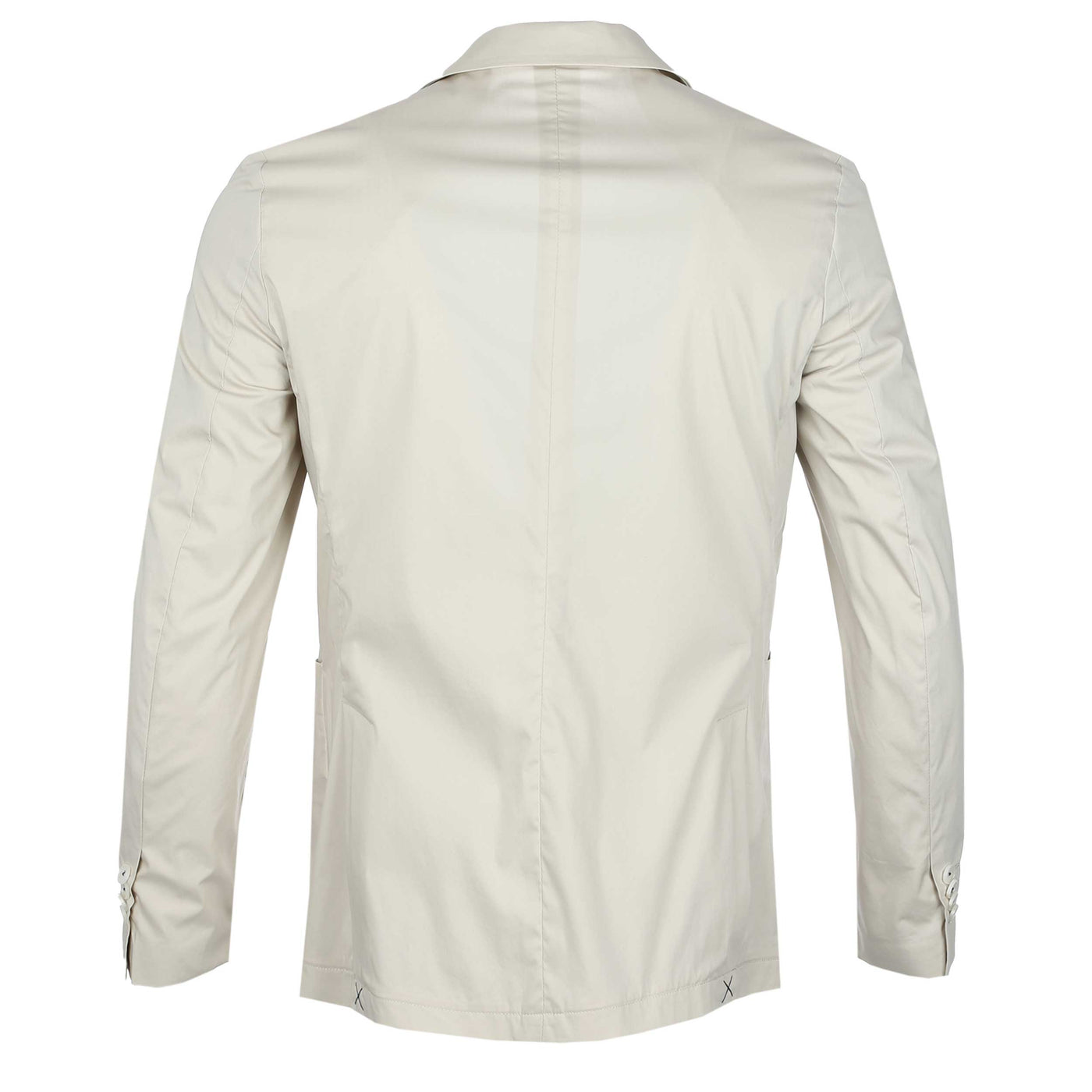 Seinse Patch Pocket Blazer Jacket in Beige Back