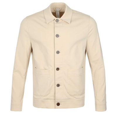 Seinse Patch Pocket Shacket in Beige