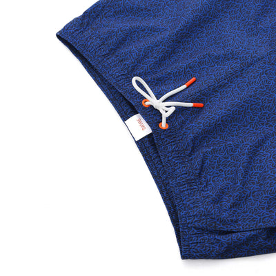 Swims Coral Swim Short in Navy Waist