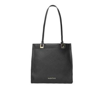 Valentino Bags Post RE Shopper Bag in Black Front