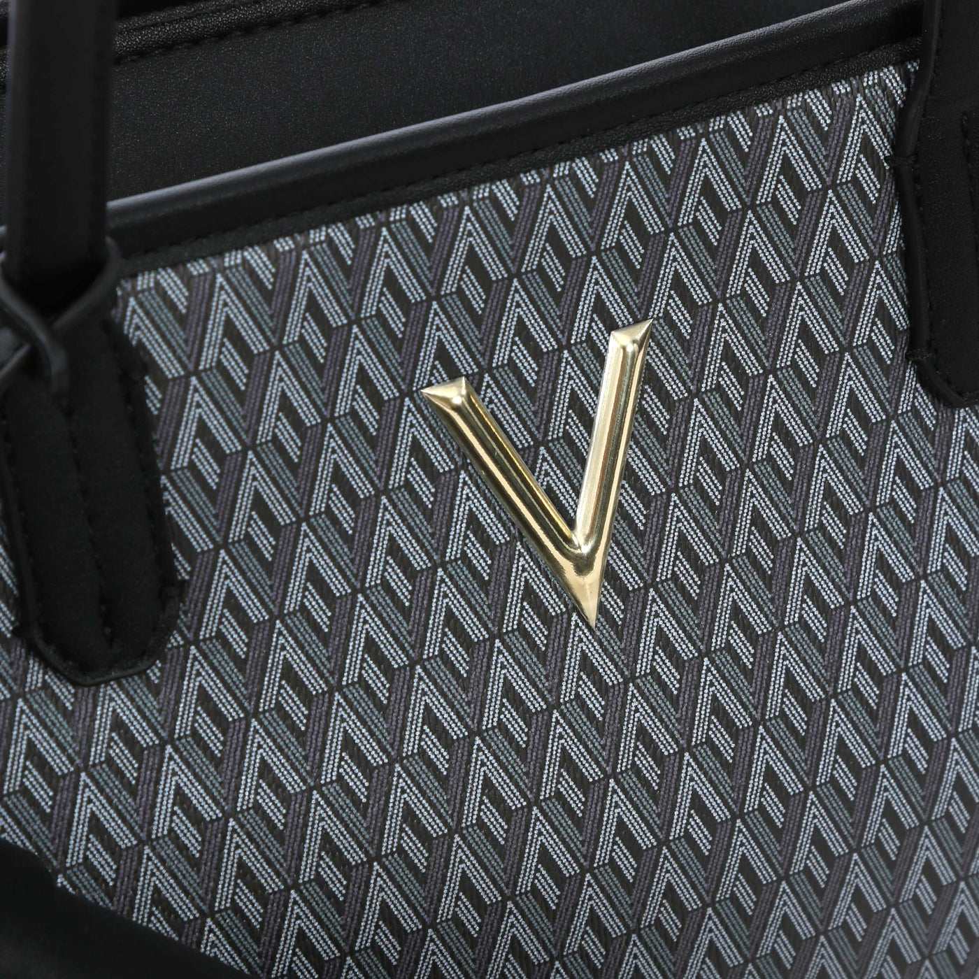 Valentino Bags Queen RE Ladies Tote Bag in Black Logo