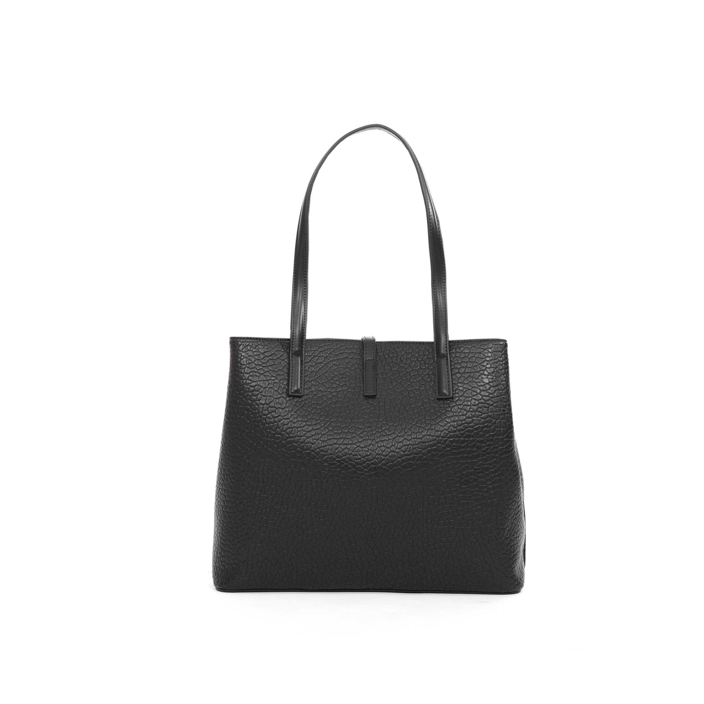 Valentino Bags Zeno Ladies Shopper Bag in Black Back