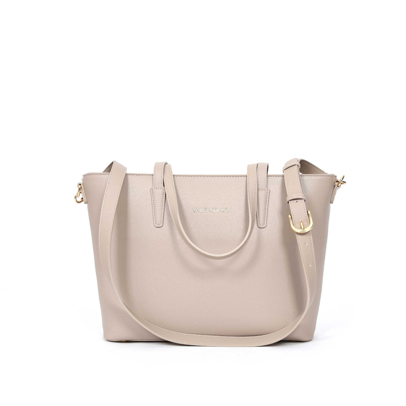 Valentino Bags Zero RE Tote Shopper Bag in Beige strap