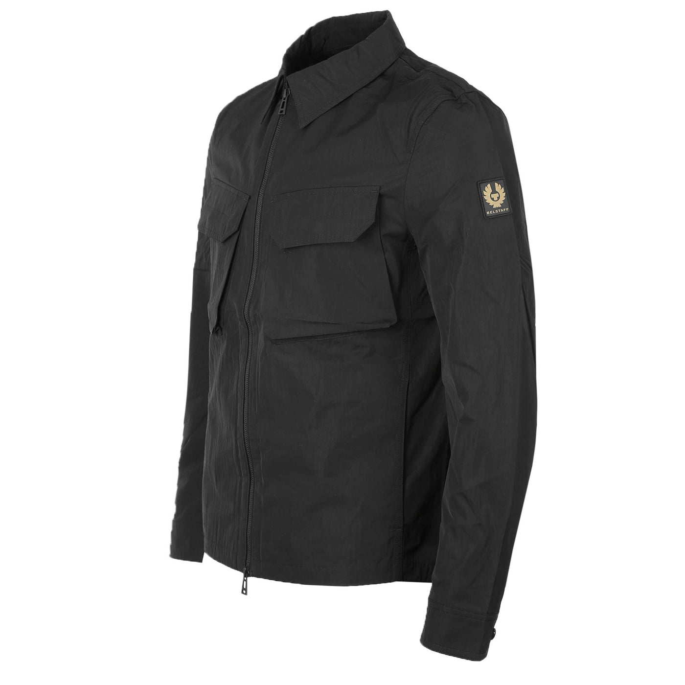 Belstaff Staunton Overshirt in Black Side