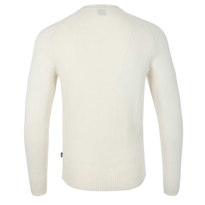 BOSS Maglio Knitwear in Open White Back