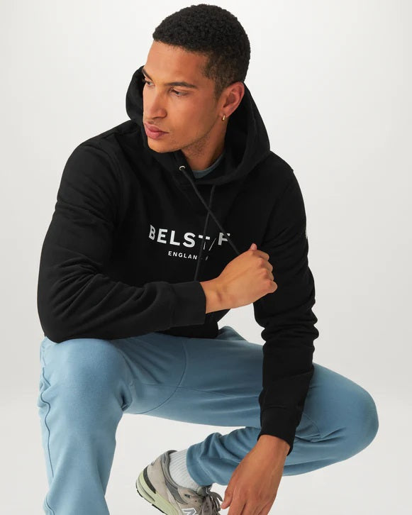 Belstaff 1924 Hooded Sweat Top in Black