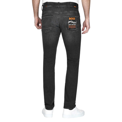 BOSS Delaware BC L P Jean in Charcoal Back