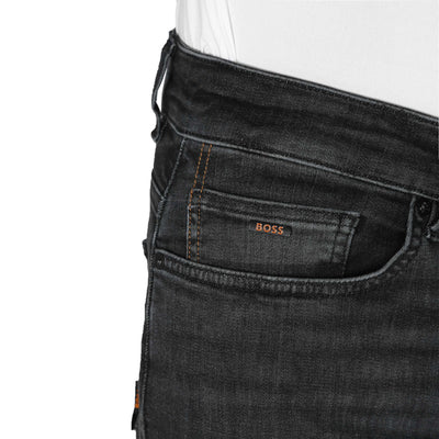 BOSS Delaware BC L P Jean in Charcoal Pocket