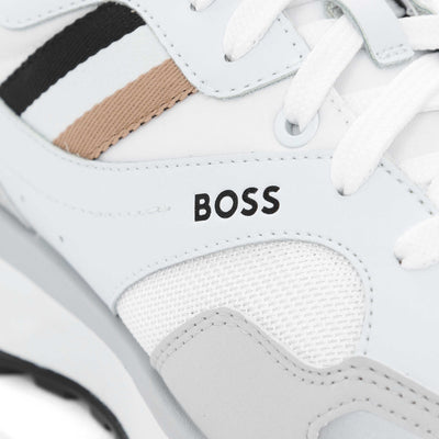 BOSS Jonah Runn mx Trainer in White