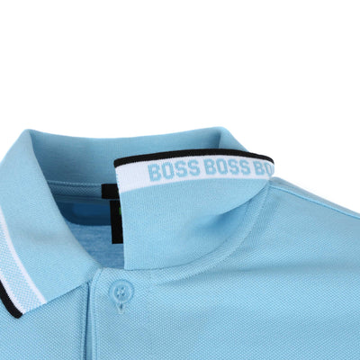 BOSS Paddy Polo Shirt in Sky Blue