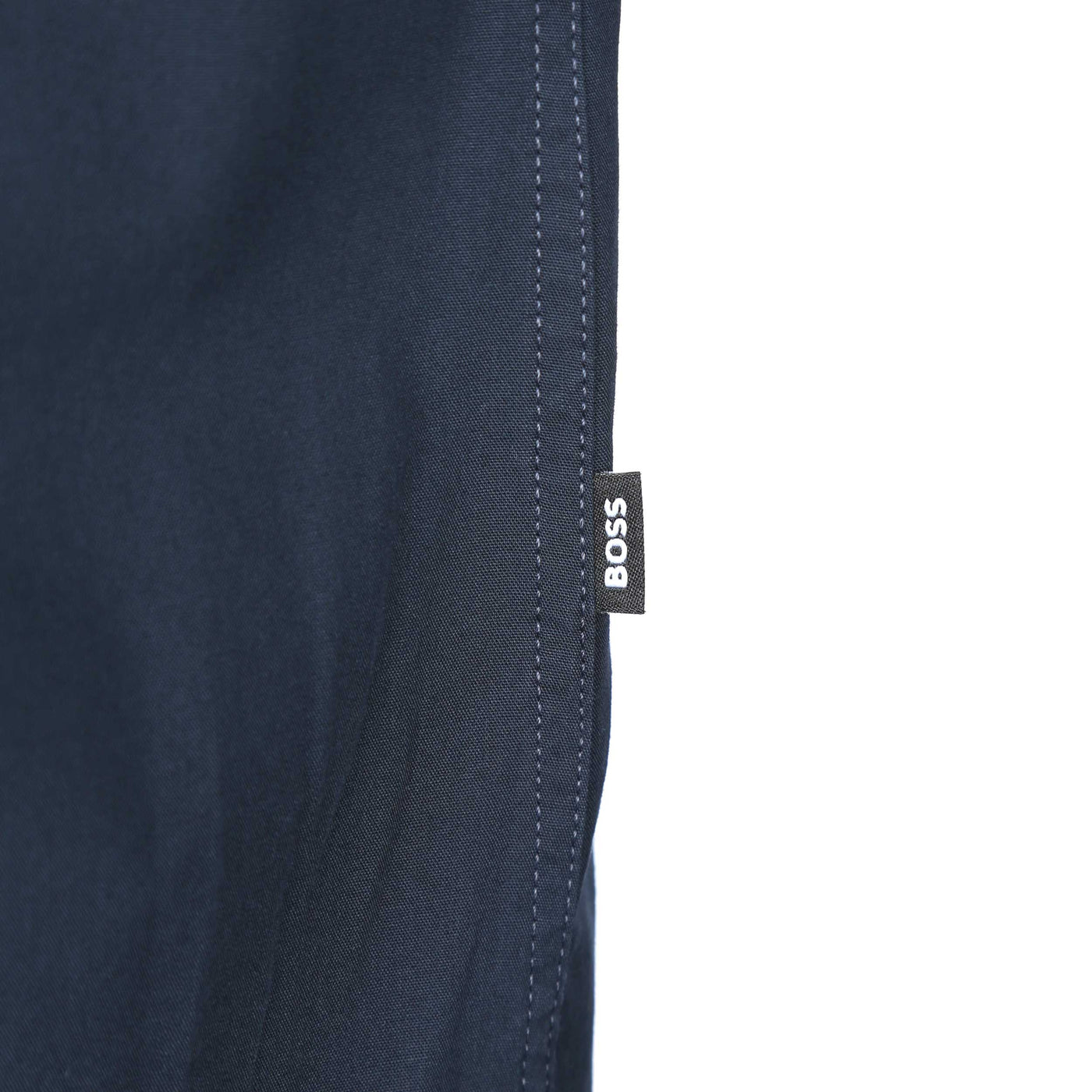 BOSS Roger 2P Shirt in Navy Logo Tab