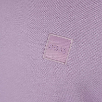 BOSS Westart Sweat Top in Lilac